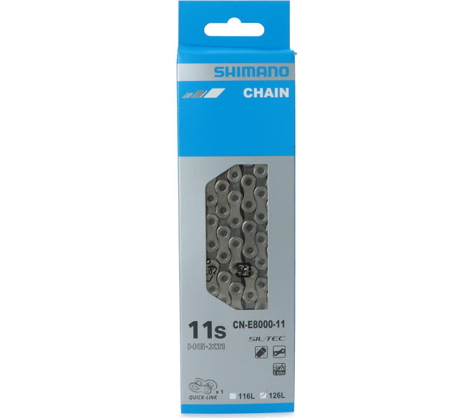SHIMANO Kette CN-E8000 11-fach 126 Glieder