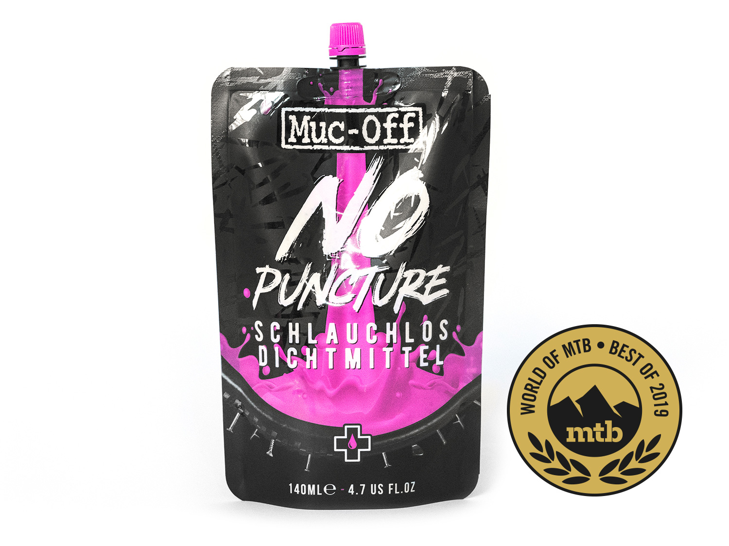 MUC OFF No Puncture Hassle 140ml