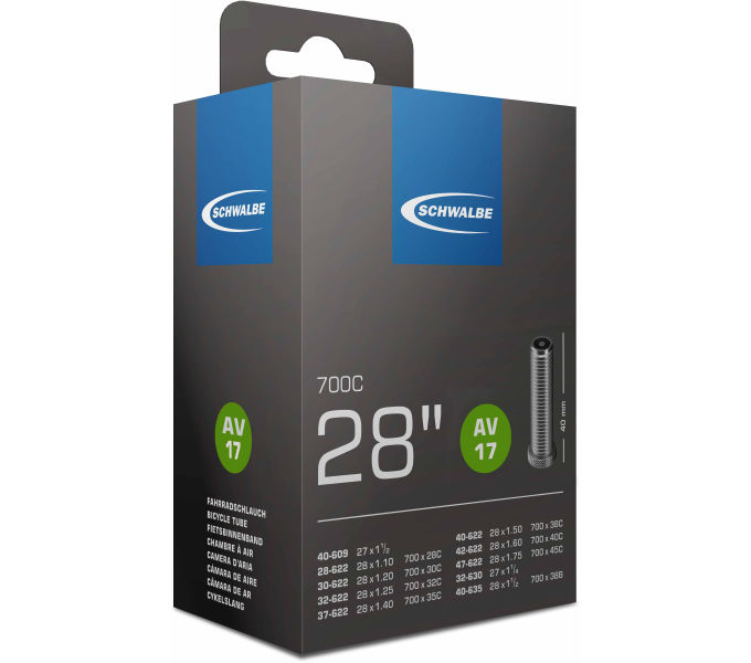 SCHWALBE Schlauch 28" AV17 40mm